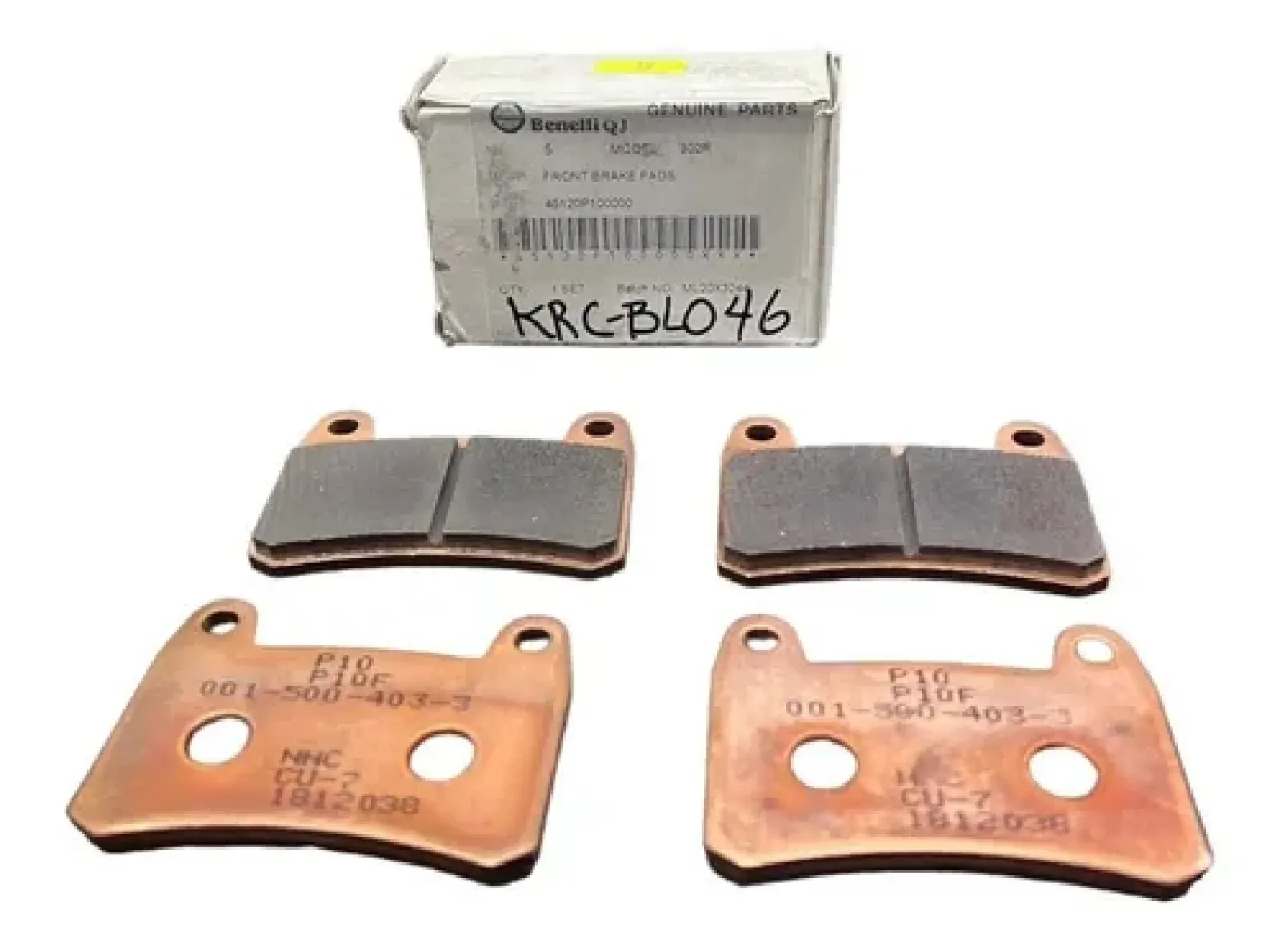 Front Brake Pads Benelli 250/300/500 OEM