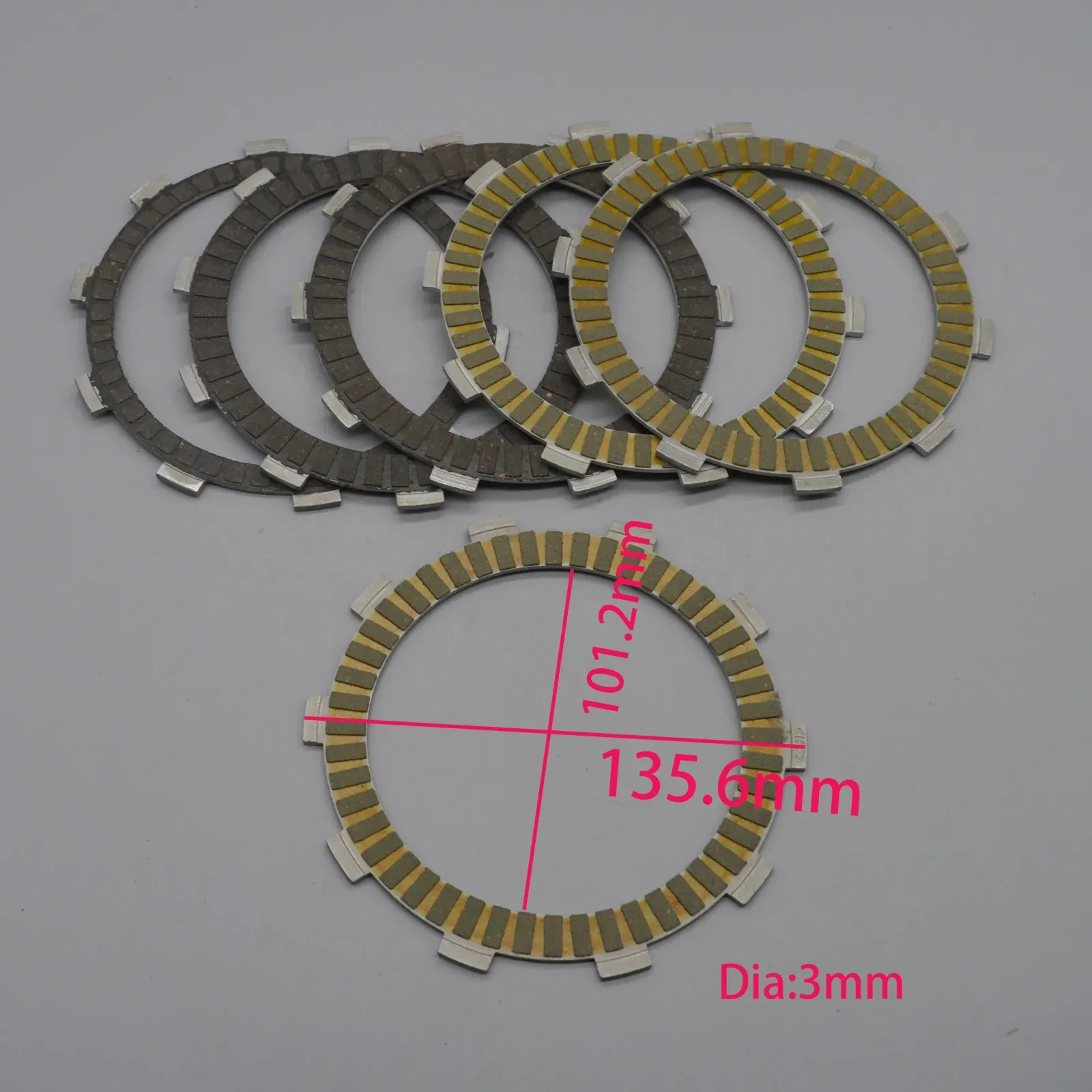 Friction Plate TRK 251 3.2mm